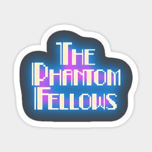 The Phantom Fellows Font Logo Sticker